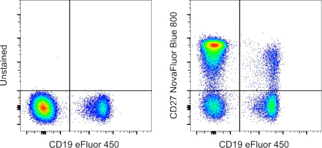 CD27 Antibody in Flow Cytometry (Flow)