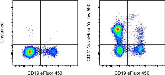 CD27 Antibody in Flow Cytometry (Flow)