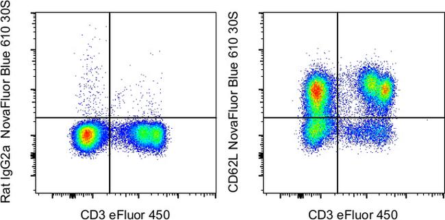 CD62L (L-Selectin) Antibody in Flow Cytometry (Flow)