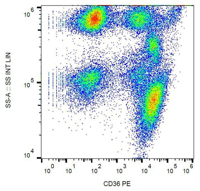 CD36 Antibody in Flow Cytometry (Flow)