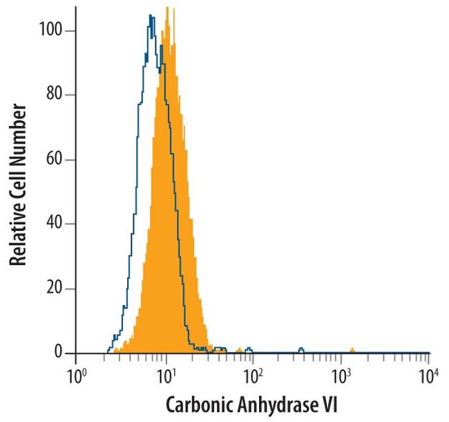 Carbonic Anhydrase VI Antibody in Flow Cytometry (Flow)