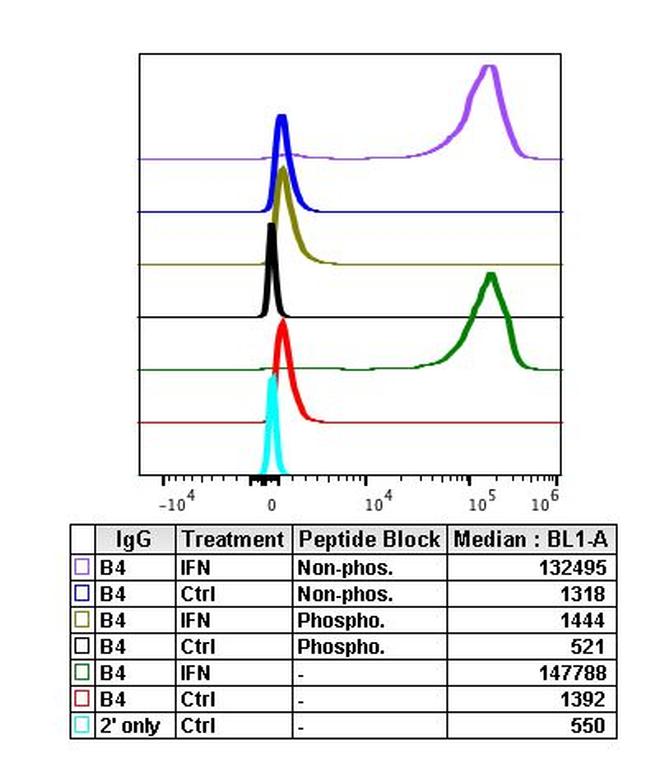 Phospho-Btk (Tyr223) Antibody in Flow Cytometry (Flow)