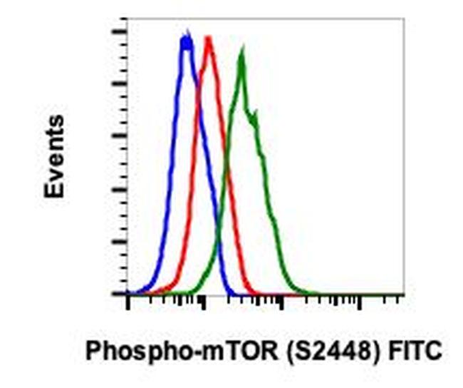 Phospho-mTOR (Ser2448) Antibody in Flow Cytometry (Flow)