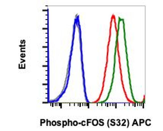 Phospho-c-Fos (Ser32) Antibody in Flow Cytometry (Flow)