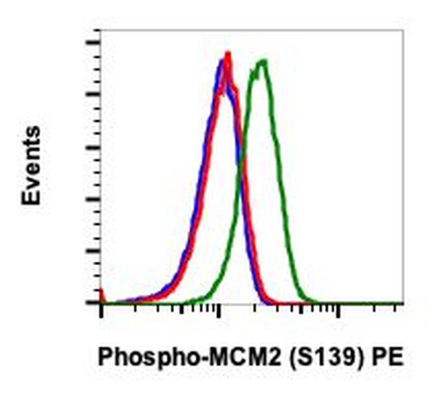 Phospho-MCM2 (Ser139) Antibody in Flow Cytometry (Flow)