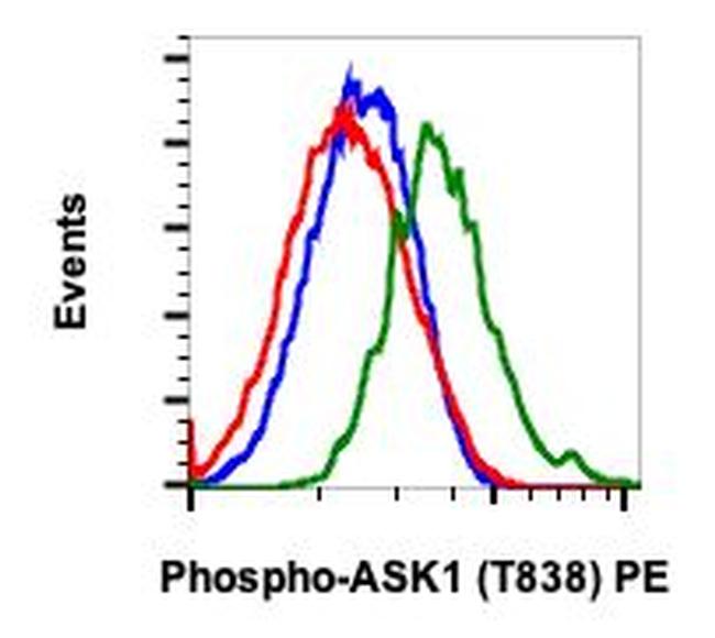 Phospho-Ask1 (Thr838) Antibody in Flow Cytometry (Flow)