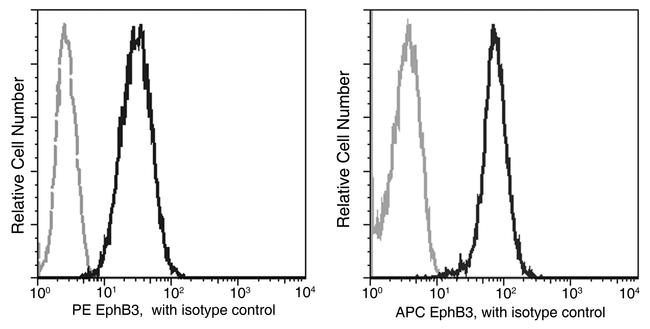 EphB3 Antibody in Flow Cytometry (Flow)