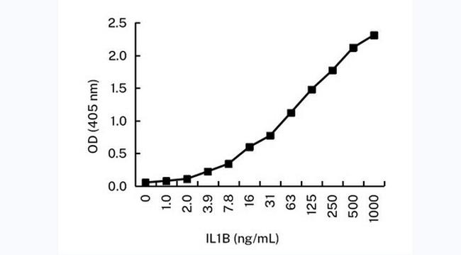 IL-1 beta Antibody in ELISA (ELISA)