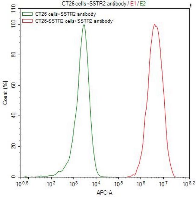 SSTR2 Antibody in Flow Cytometry (Flow)